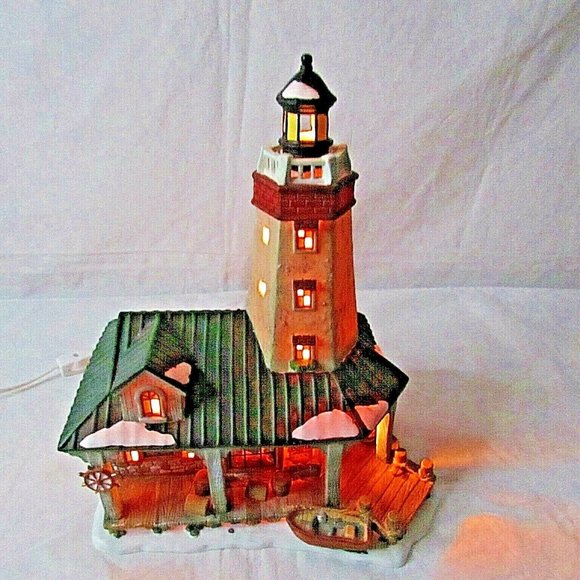 Vintage Workshop Windyhill Lighthouse Collection Lighted 2000 - Picture 2 of 8